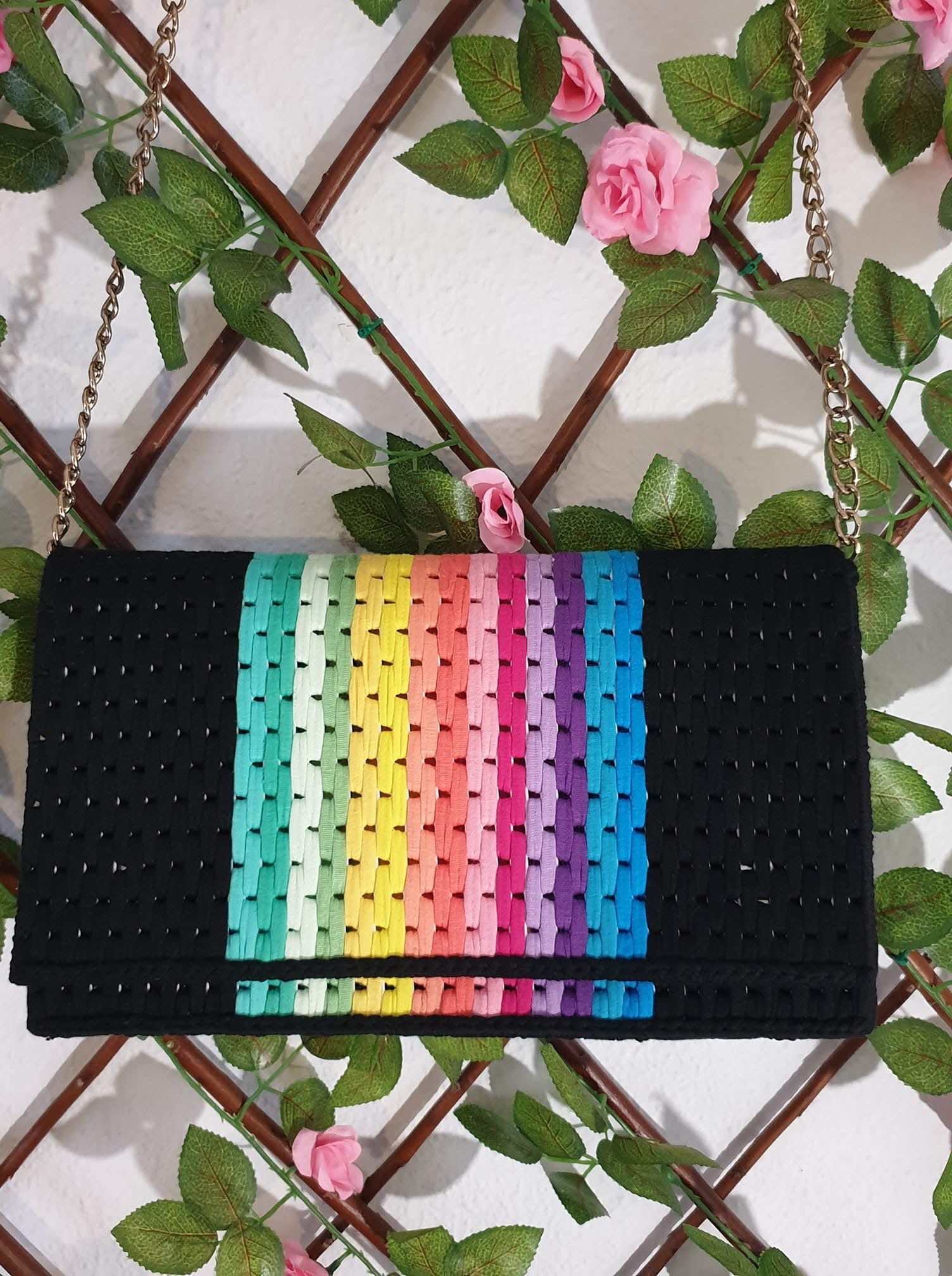 Rainbow Ombre Crossbody